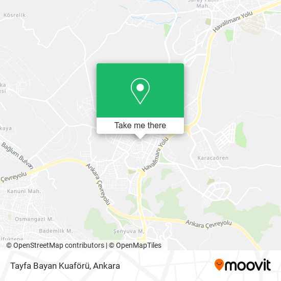 Tayfa Bayan Kuaförü map