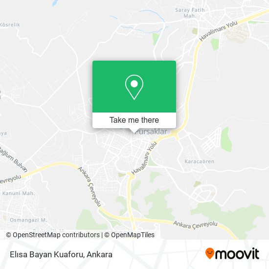 Elısa Bayan Kuaforu map