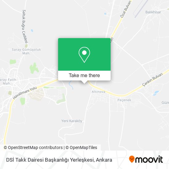 DSİ Takk Dairesi Başkanlığı Yerleşkesi map