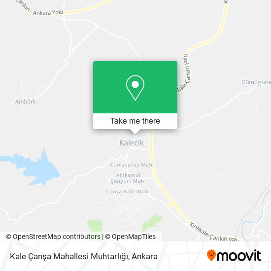 Kale Çanşa Mahallesi Muhtarlığı map