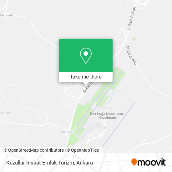Kuzallar Insaat Emlak Turizm map