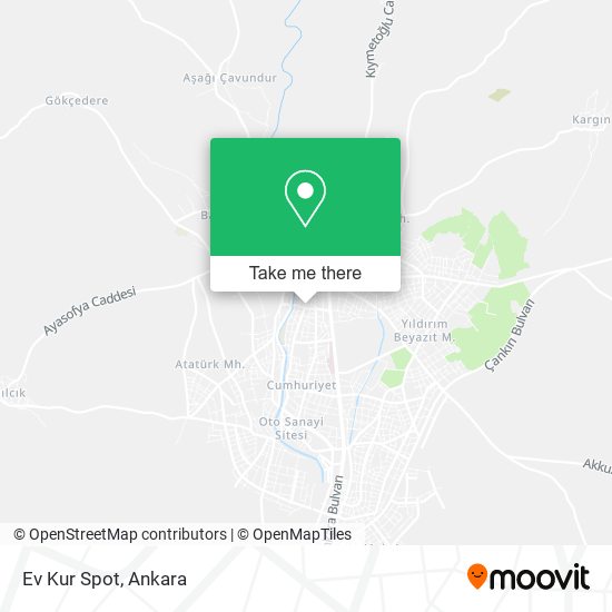 Ev Kur Spot map