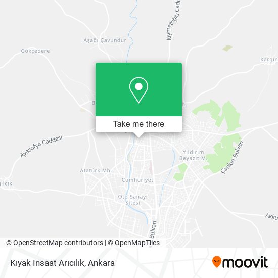 Kıyak Insaat Arıcılık map