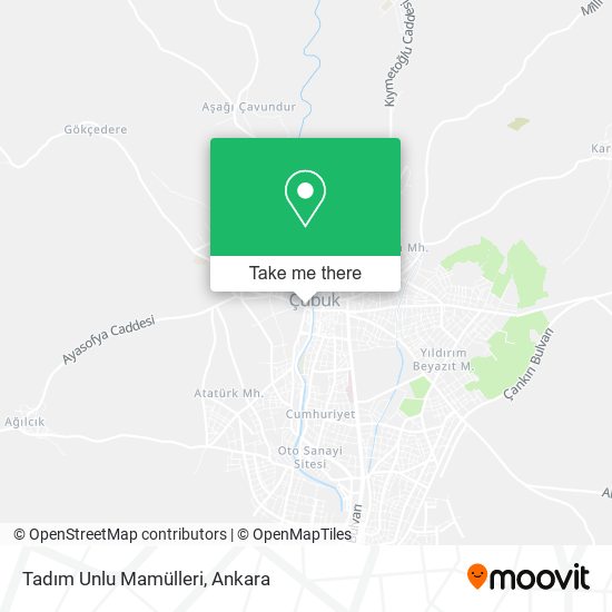 Tadım Unlu Mamülleri map