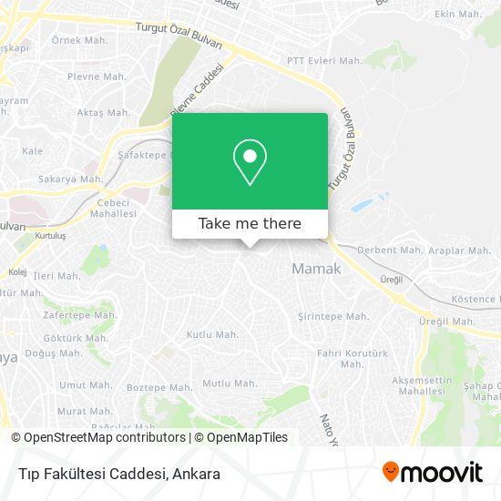 Tıp Fakültesi Caddesi map