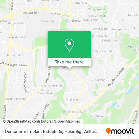 Dentanorm İmplant Estetik Diş Hekimliği map
