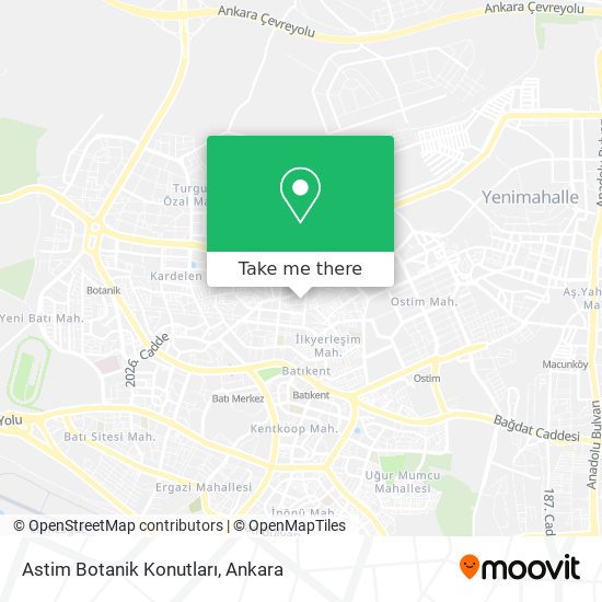 Astim Botanik Konutları map