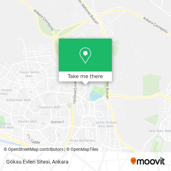 Göksu Evleri Sitesi map