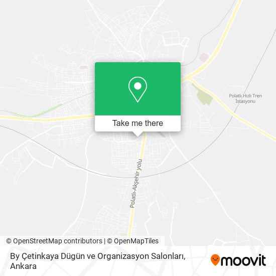 By Çetinkaya Dügün ve Organizasyon Salonları map