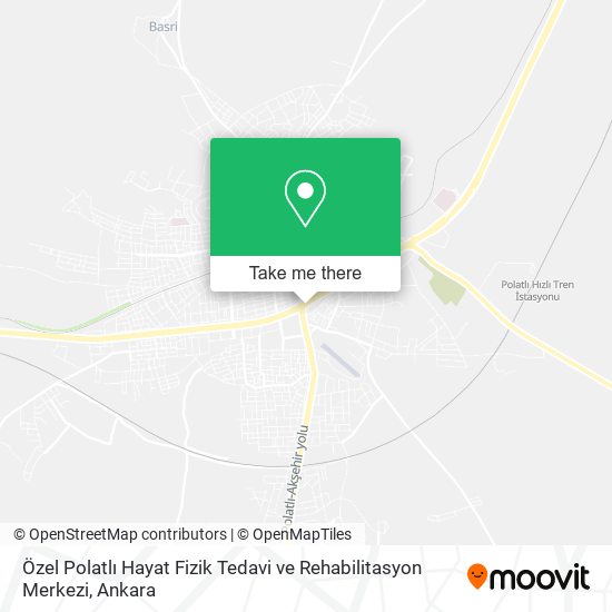 Özel Polatlı Hayat Fizik Tedavi ve Rehabilitasyon Merkezi map