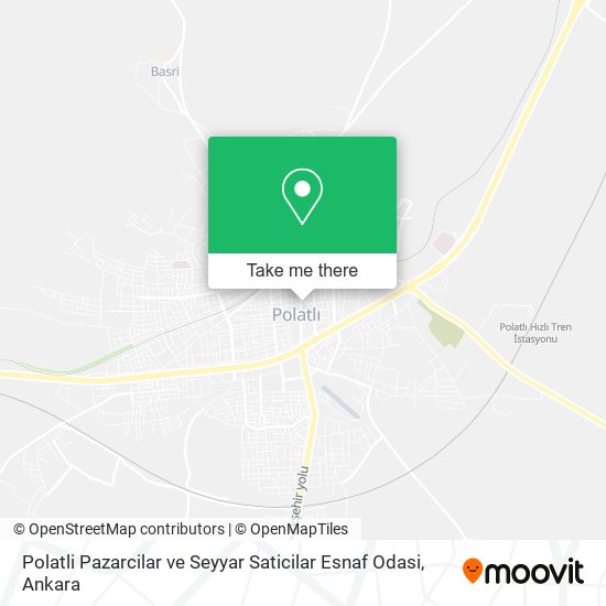 Polatli Pazarcilar ve Seyyar Saticilar Esnaf Odasi map