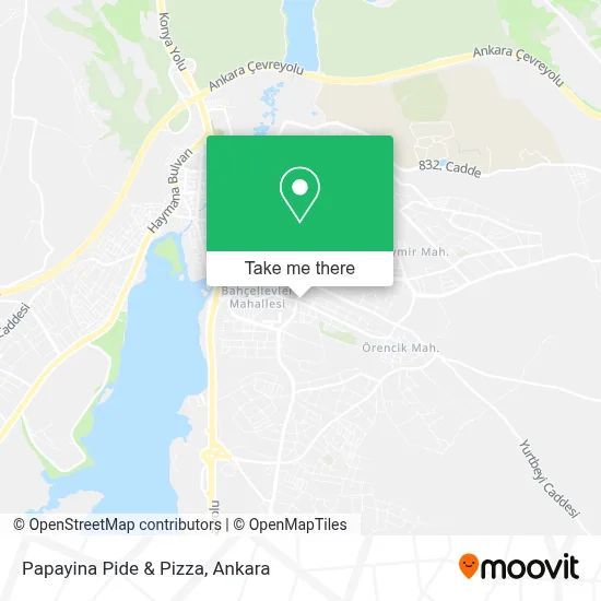 Papayina Pide & Pizza map