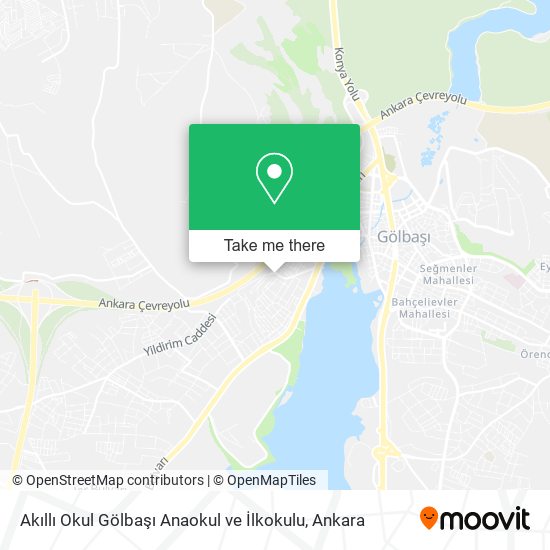 Akıllı Okul Gölbaşı Anaokul ve İlkokulu map