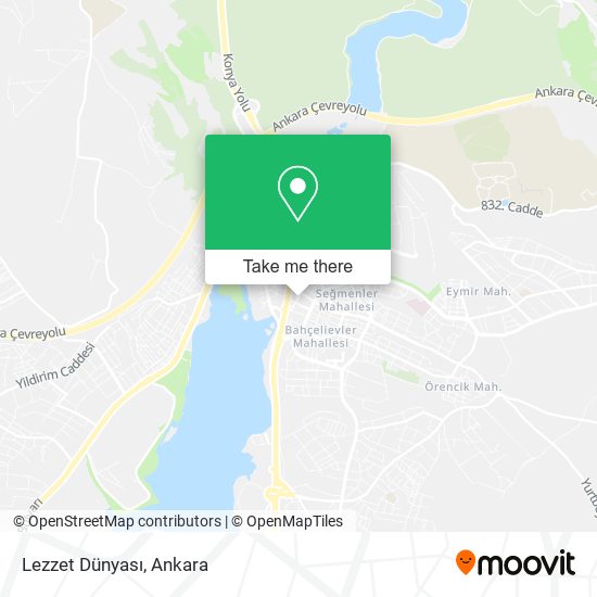Lezzet Dünyası map