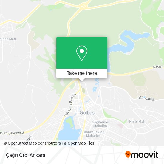 Çağrı Oto map