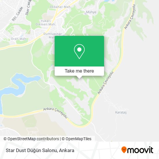 Star Dust Düğün Salonu map