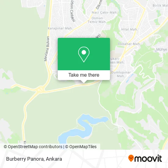 Burberry Panora map
