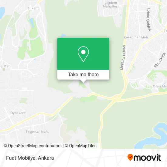 Fuat Mobilya map