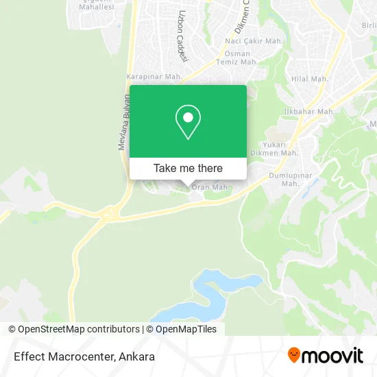 Effect Macrocenter map