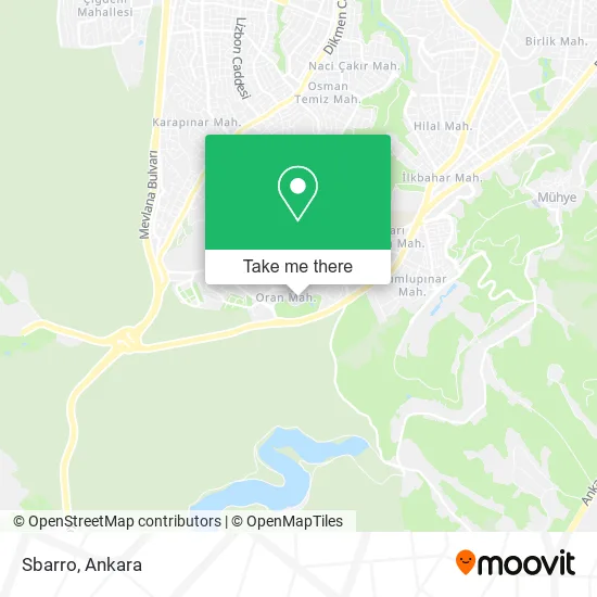Sbarro map