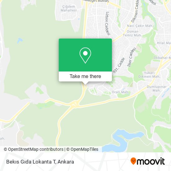 Bekıs Gıda Lokanta T map