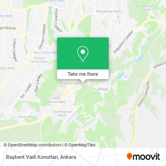 Başkent Vadi Konutları map