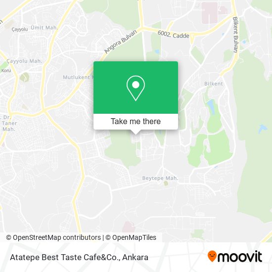 Atatepe Best Taste Cafe&Co. map