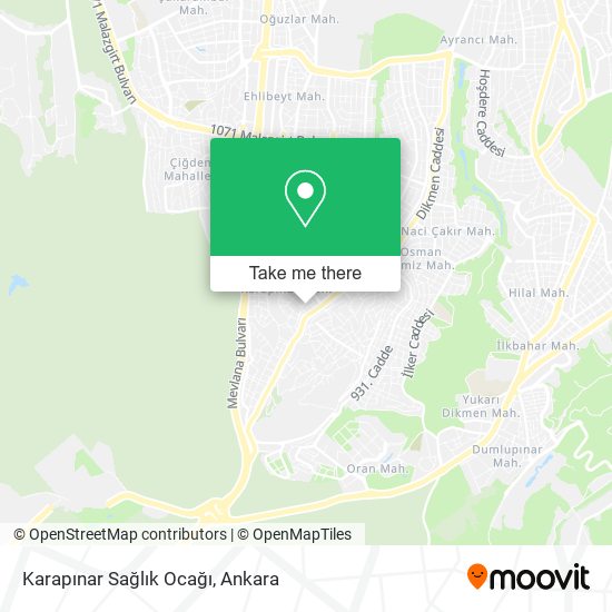 Karapınar Sağlık Ocağı map
