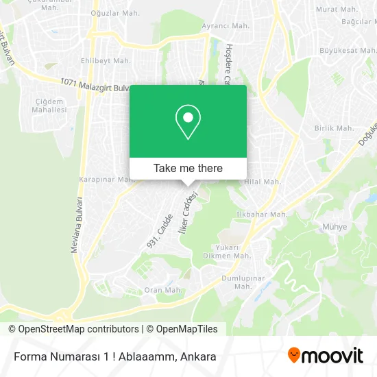 Forma Numarası 1 ! Ablaaamm map