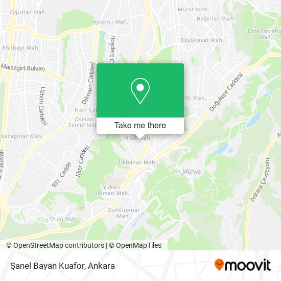 Şanel Bayan Kuafor map