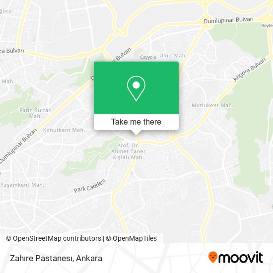 Zahıre Pastanesı map