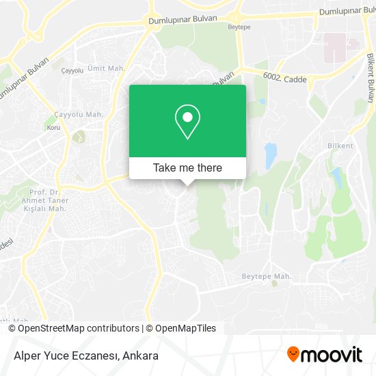 Alper Yuce Eczanesı map