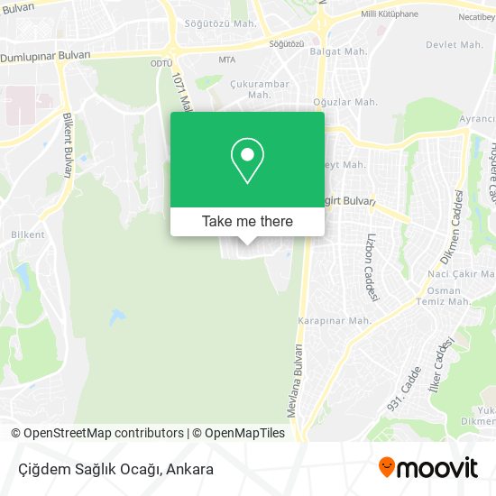 Çiğdem Sağlık Ocağı map