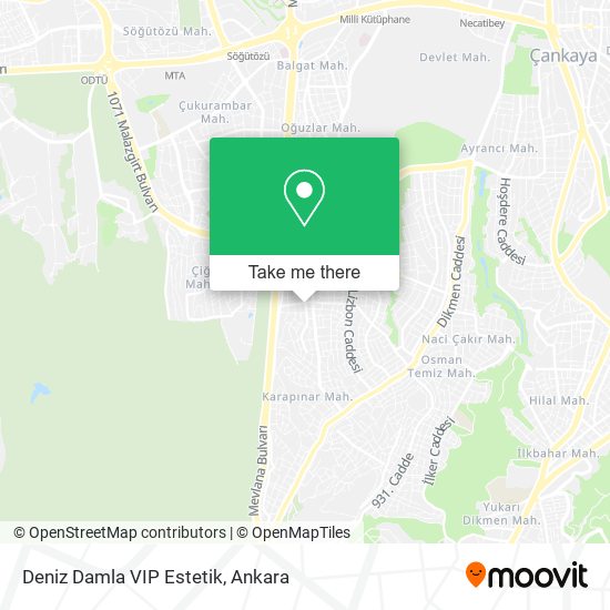 Deniz Damla VIP Estetik map