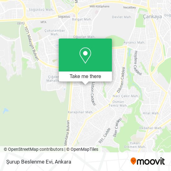 Şurup Beslenme Evi map