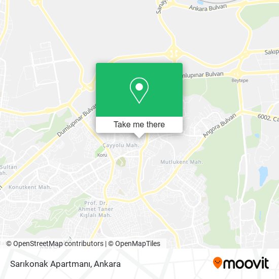 Sarıkonak Apartmanı map