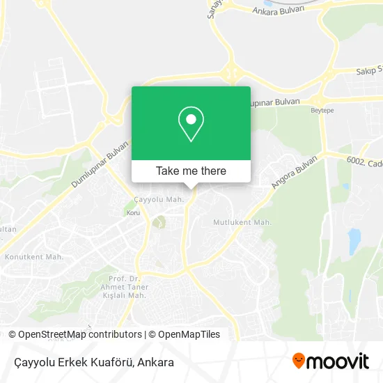 Çayyolu Erkek Kuaförü map