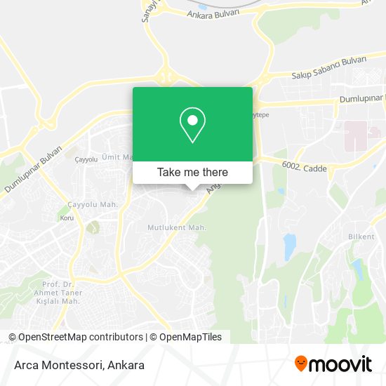 Arca Montessori map