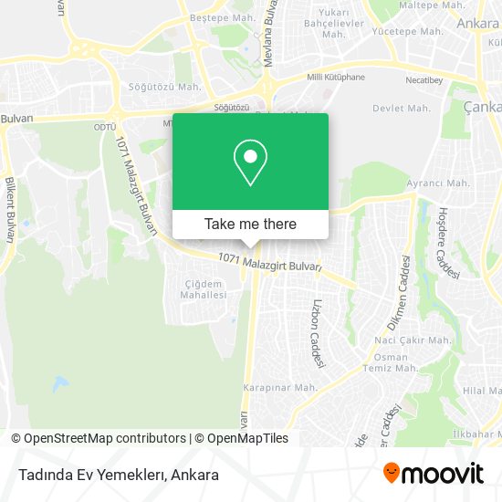 Tadında Ev Yemeklerı map