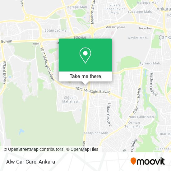 Alw Car Care map