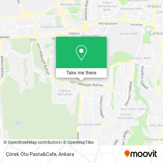 Çörek Otu Pasta&Cafe map