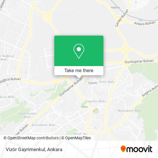 Vizör Gayrimenkul map