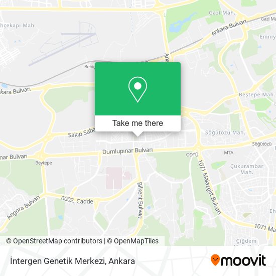 İntergen Genetik Merkezi map