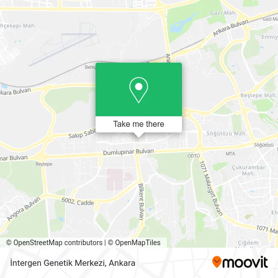 İntergen Genetik Merkezi map