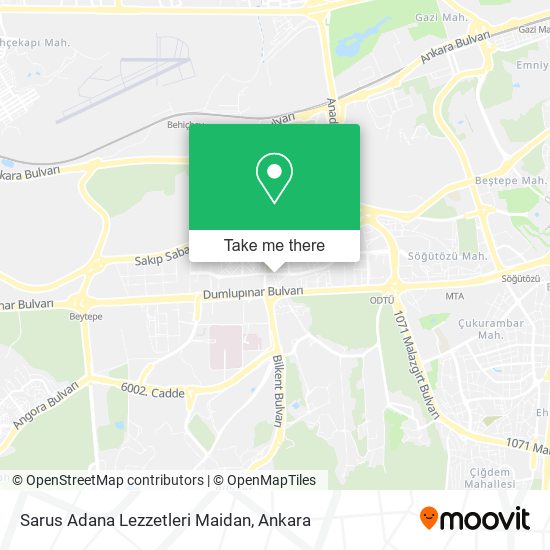 Sarus Adana Lezzetleri Maidan map