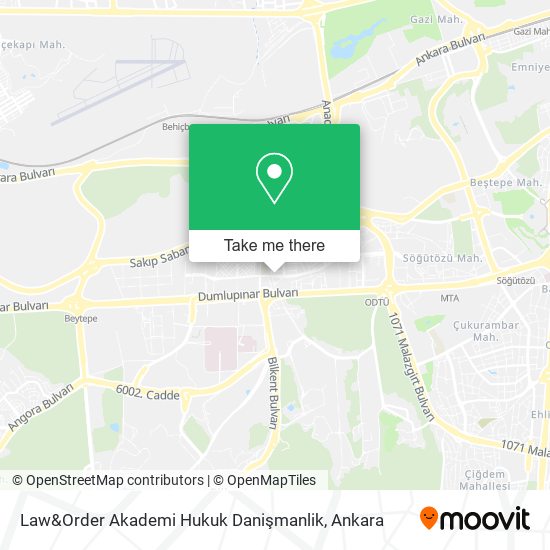 Law&Order Akademi Hukuk Danişmanlik map