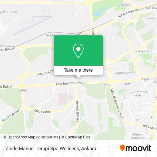 Zinde Manuel Terapi Spa Wellness map
