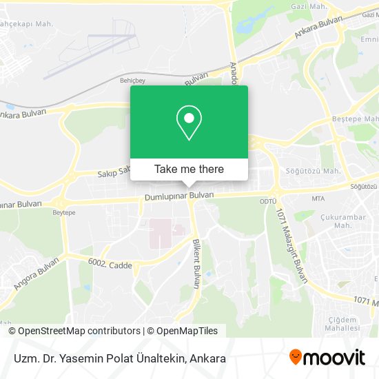 Uzm. Dr. Yasemin Polat Ünaltekin map
