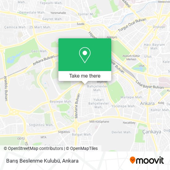 Barış Beslenme Kulubü map