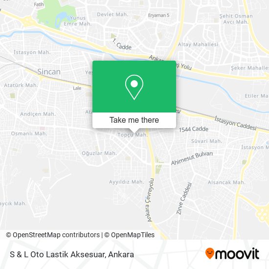 S & L Oto Lastik Aksesuar map